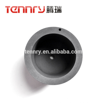 High Purity Refractory Graphite Gold Melting Crucible For Sale